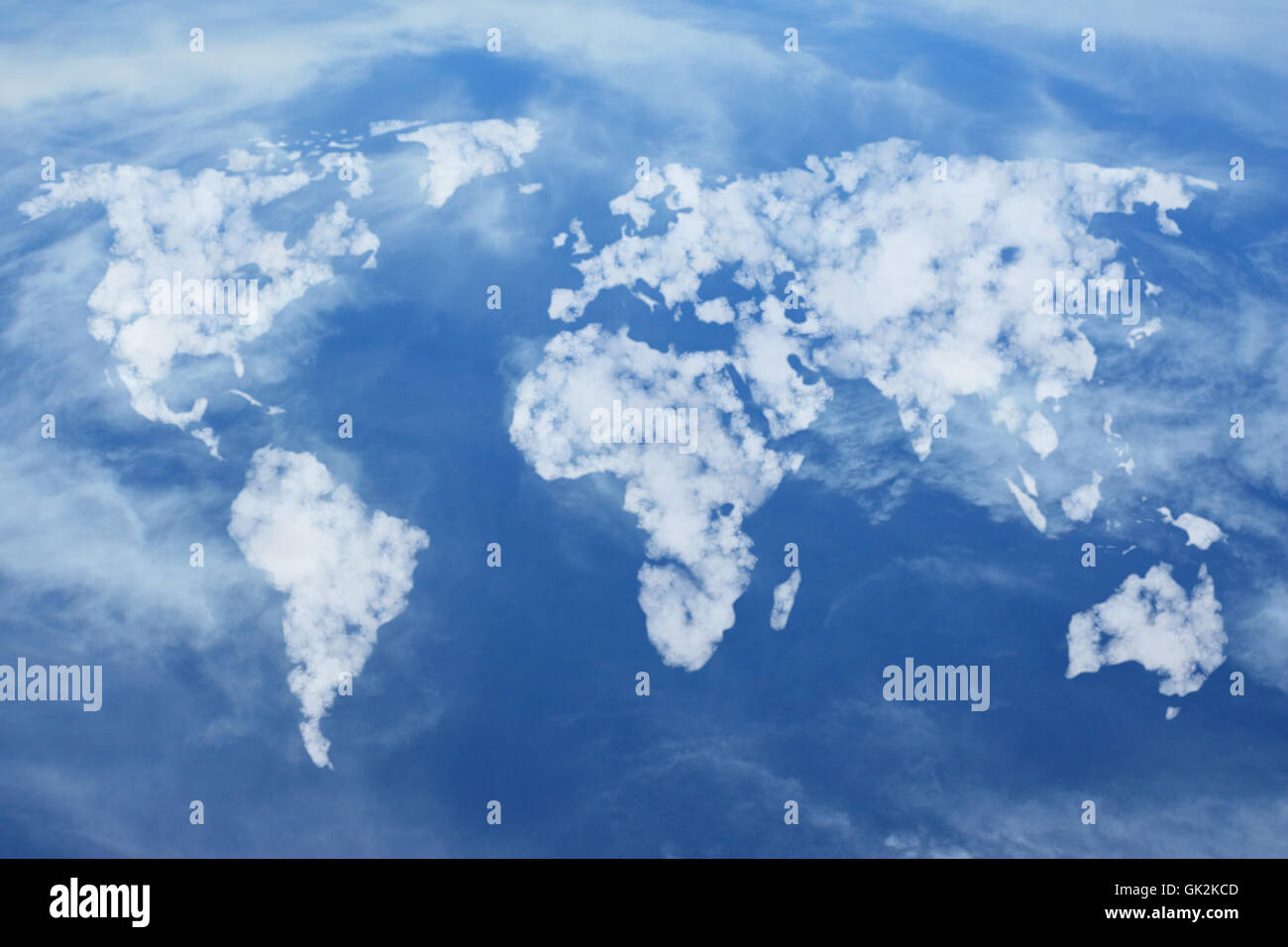 blaue Umwelt enviroment Stockfoto