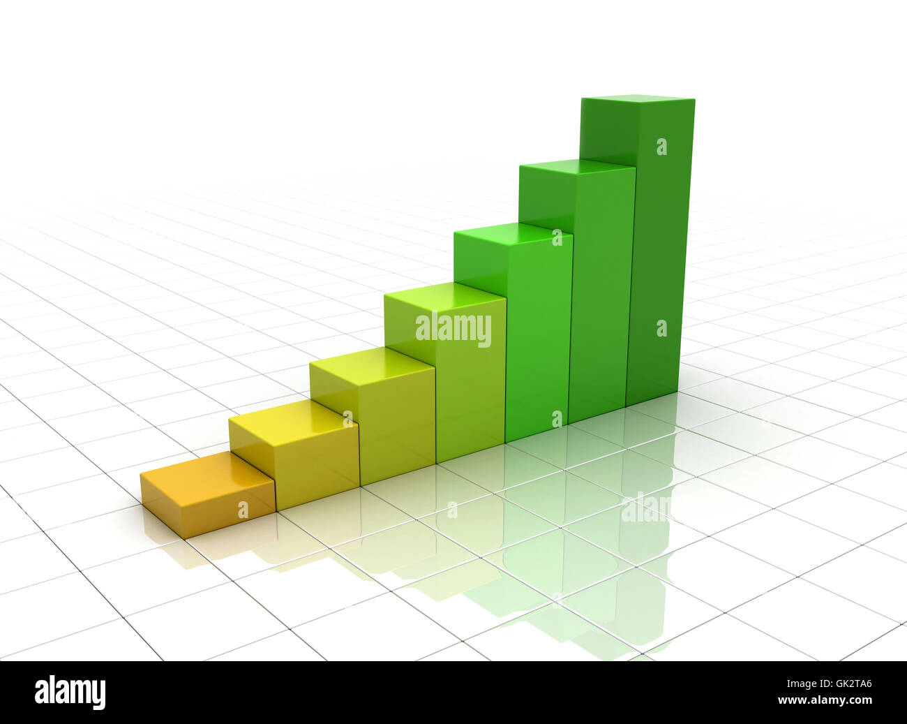 Diagramm-Modell-design Stockfoto