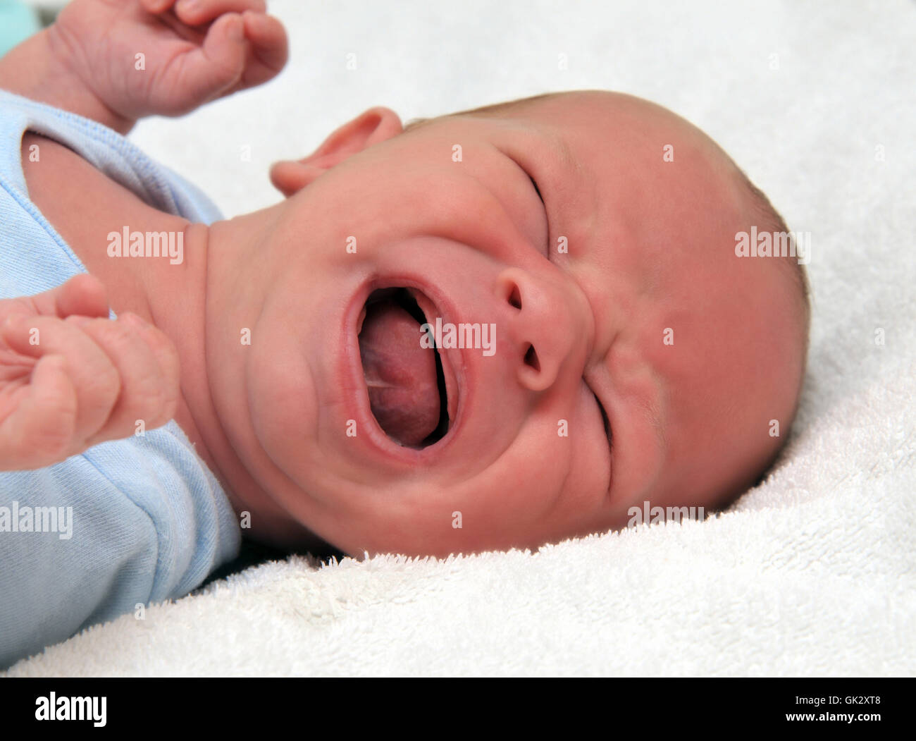 schreiendes baby Stockfoto