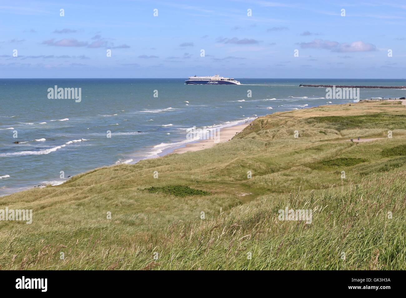 Iceland Landscape With Ferry Stockfotos und bilder Kaufen Alamy