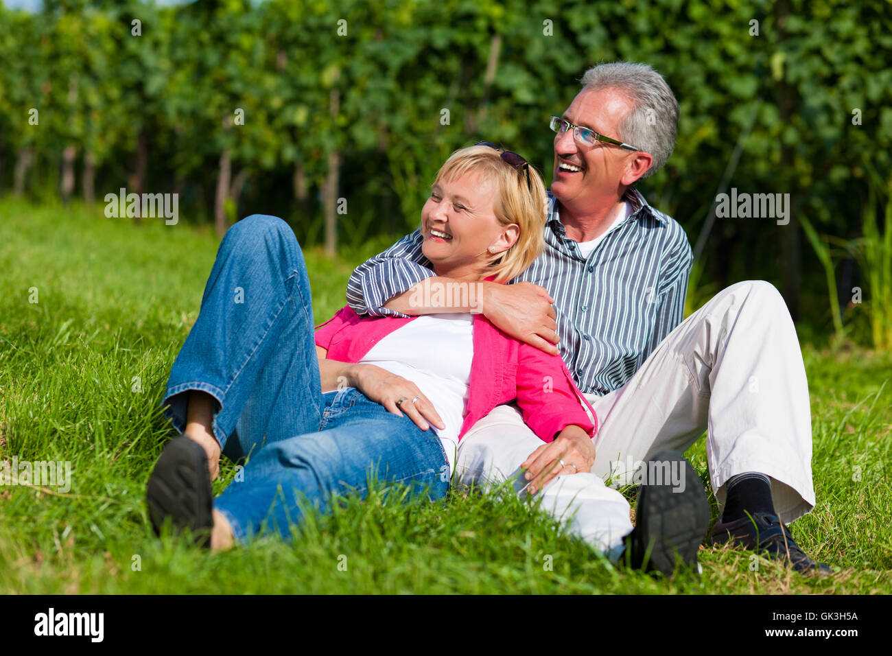 Ruhestand Senioren Senioren Stockfoto