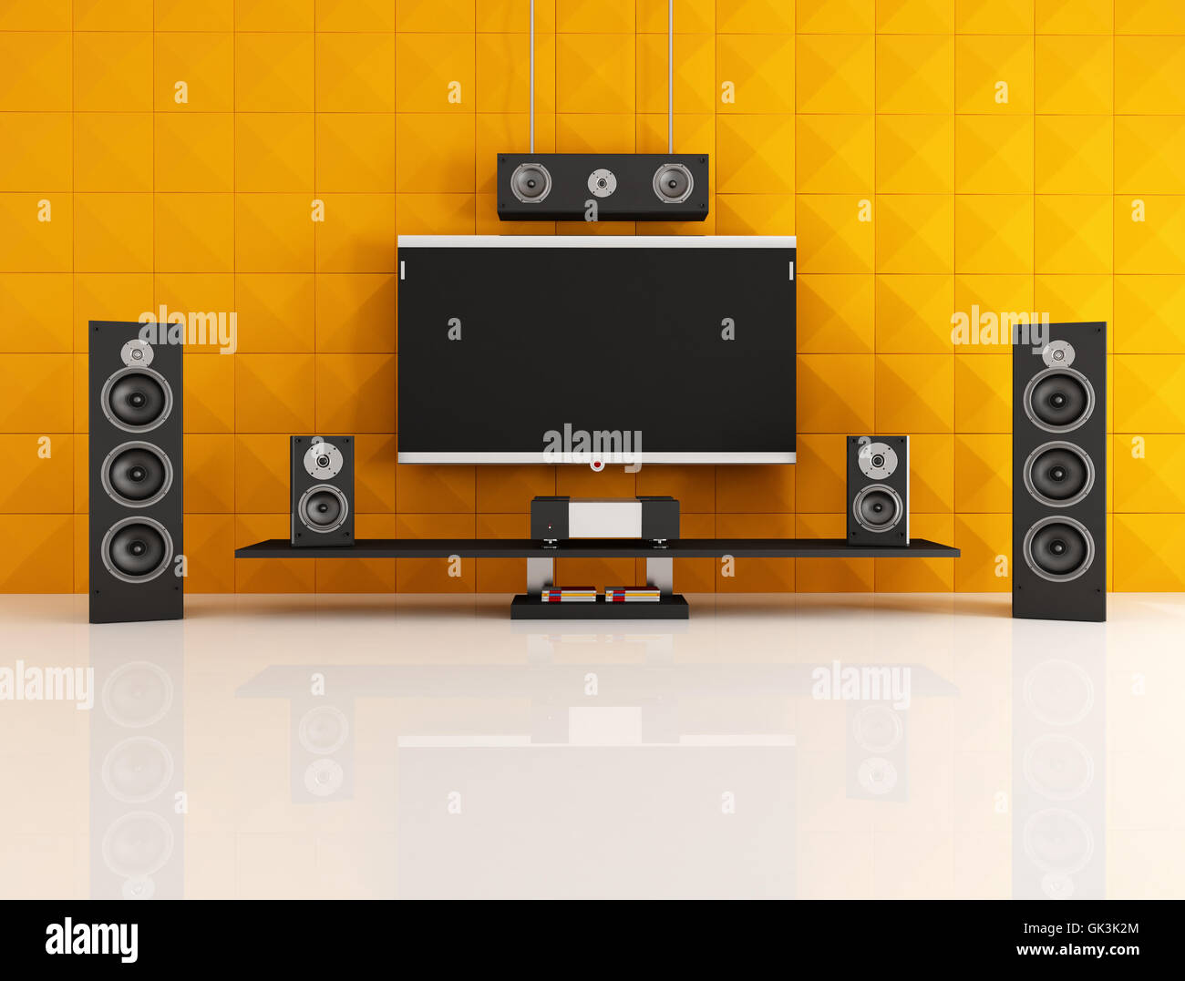 Unterhaltung-Musik-Interieur Stockfoto
