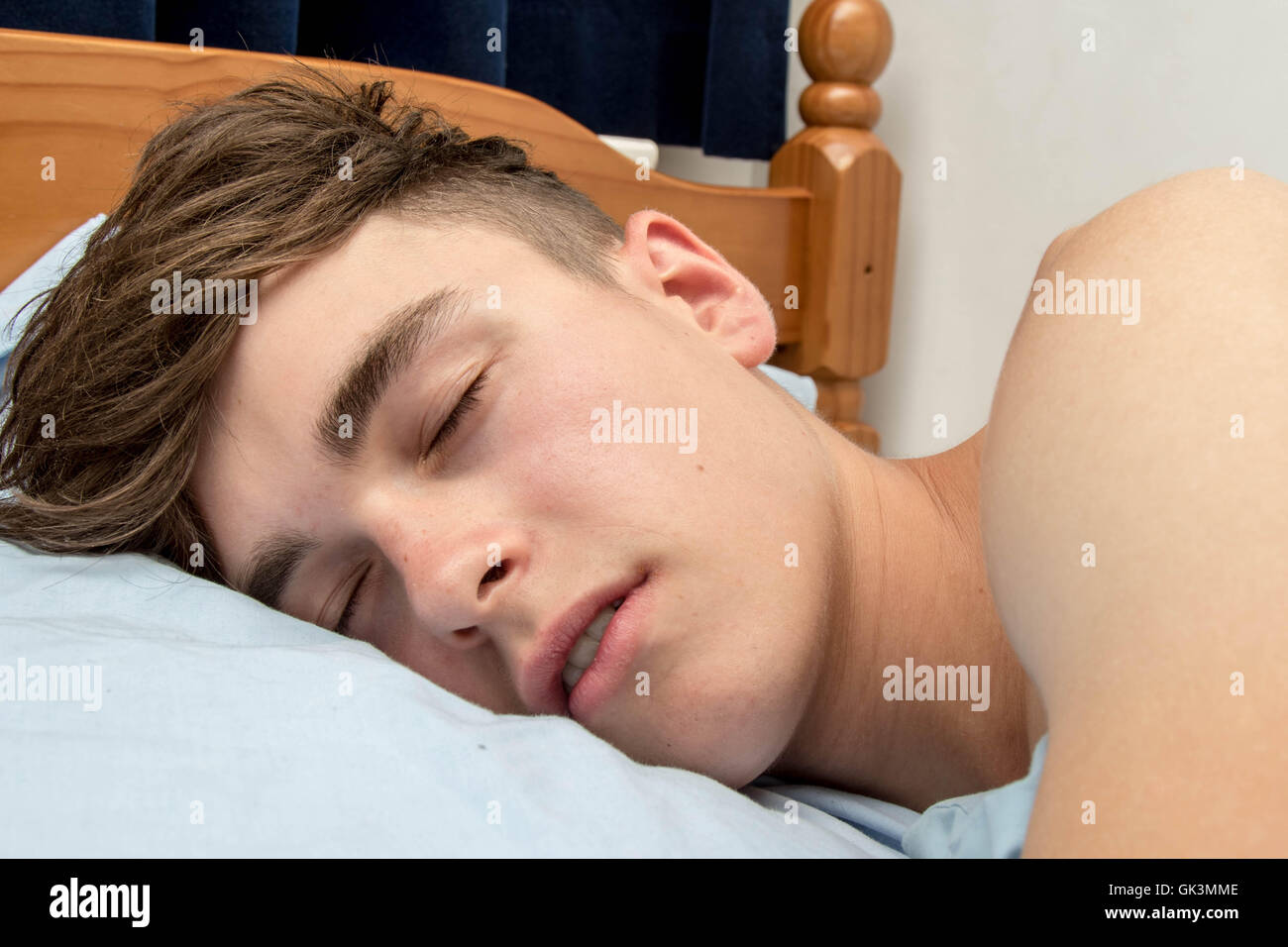 Teenager eingeschlafen Stockfoto