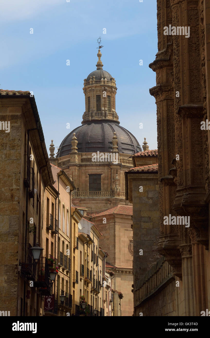 Kuppel der Pontificia Universität. Salamanca. Spanien. Europa Stockfoto