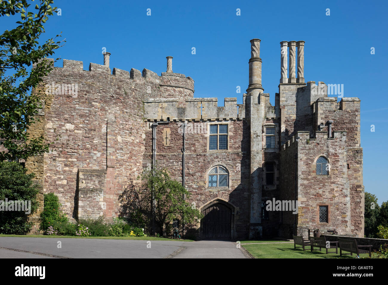 England, Gloucestershire, Berkeley castle Stockfoto