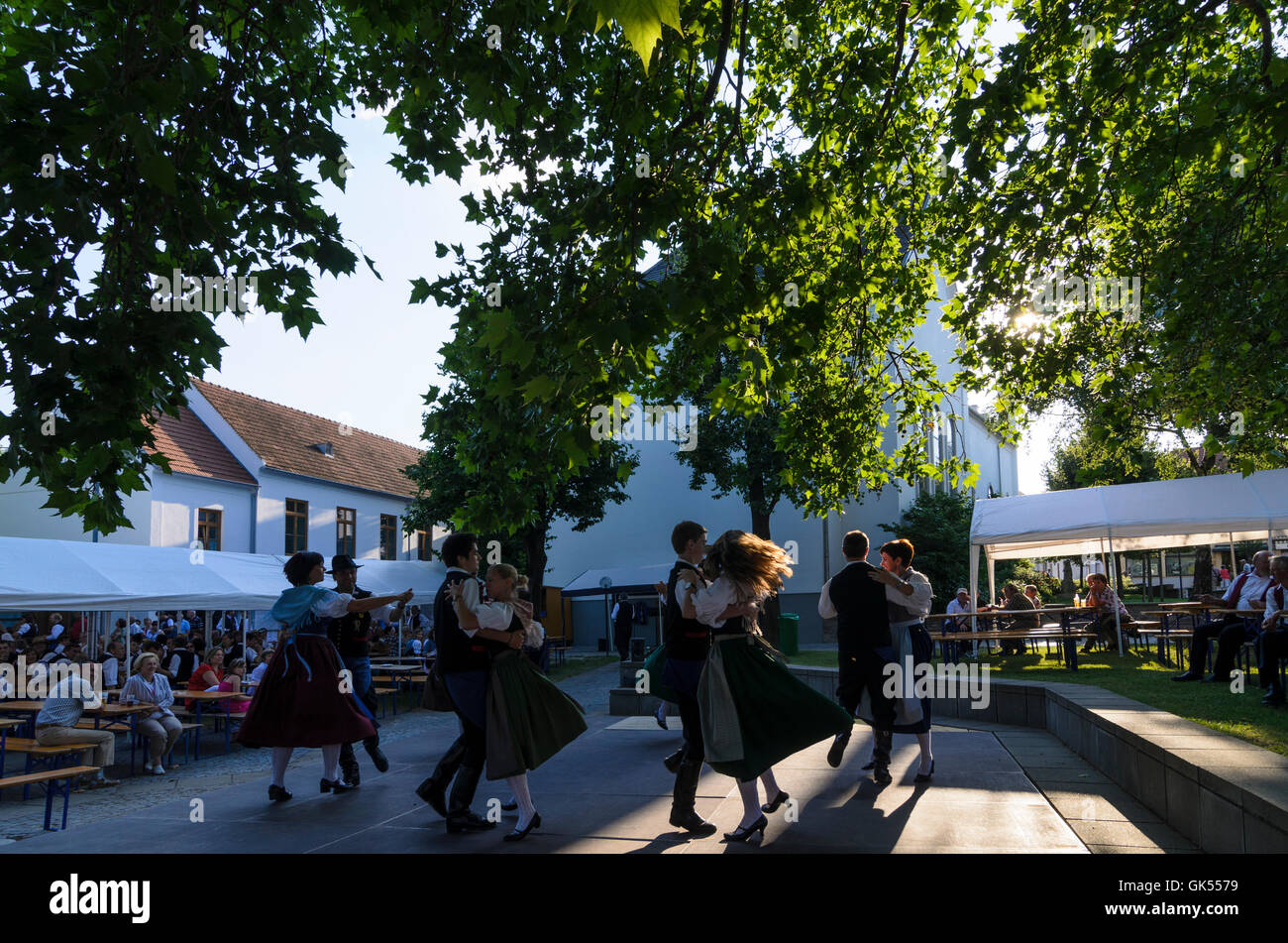 Mörbisch am See: Folk-Tanz-Show, Österreich, Burgenland, Stockfoto