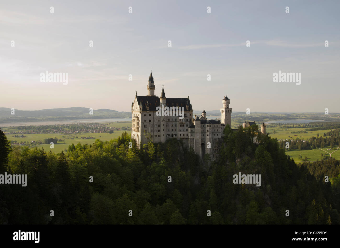 Schloss Neuschwanstein Stockfoto