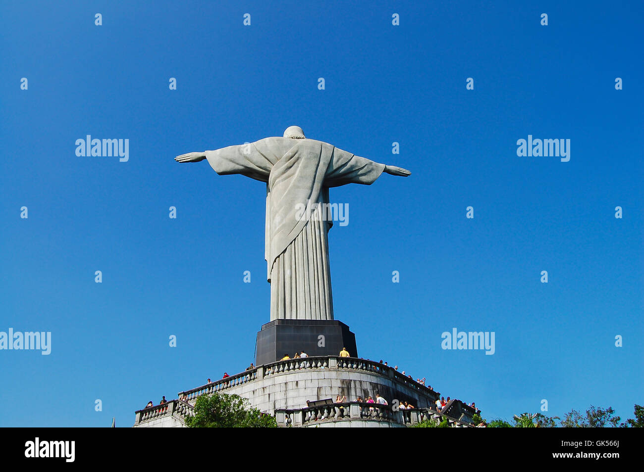 Christus der Erlöser - Rio De Janeiro - Brasilien Stockfoto
