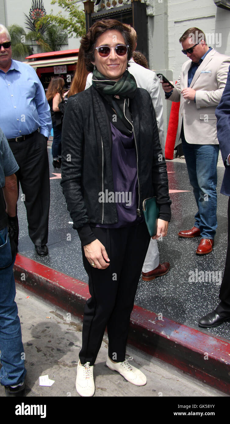 Jodie Foster mit Stern auf der Hollywood Walk Of Fame mit geehrt ...