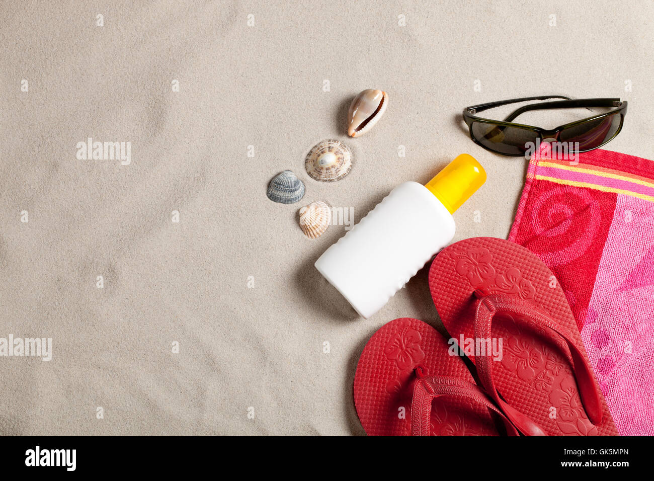 Sonnenschutz Stockfoto