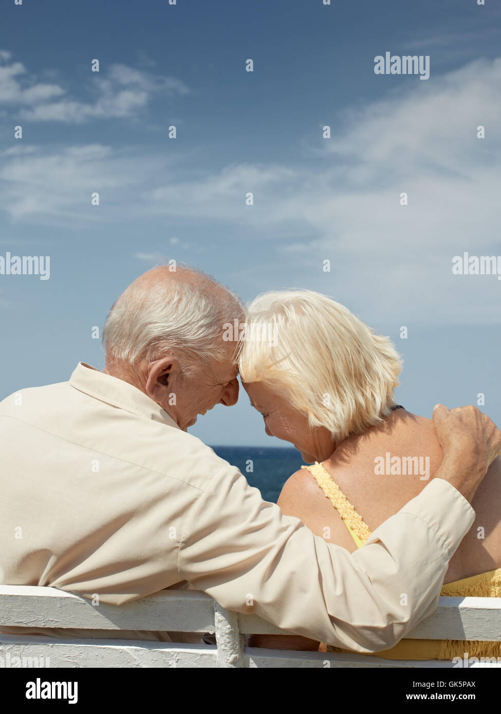 Frau begeistert anspruchslose Stockfoto