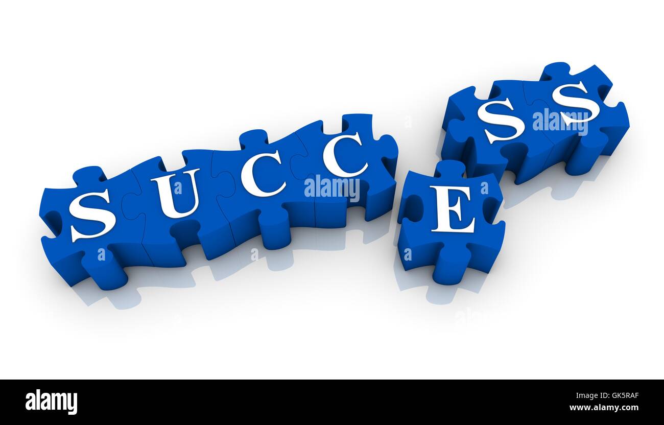 Erfolg Stockfoto