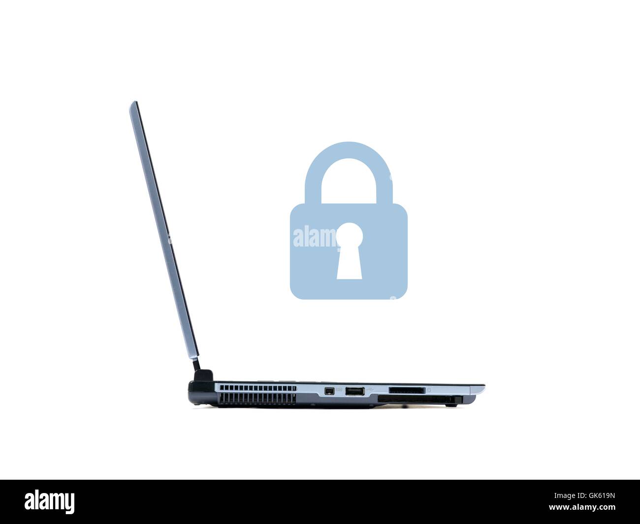 Laptop-Computer Stockfoto