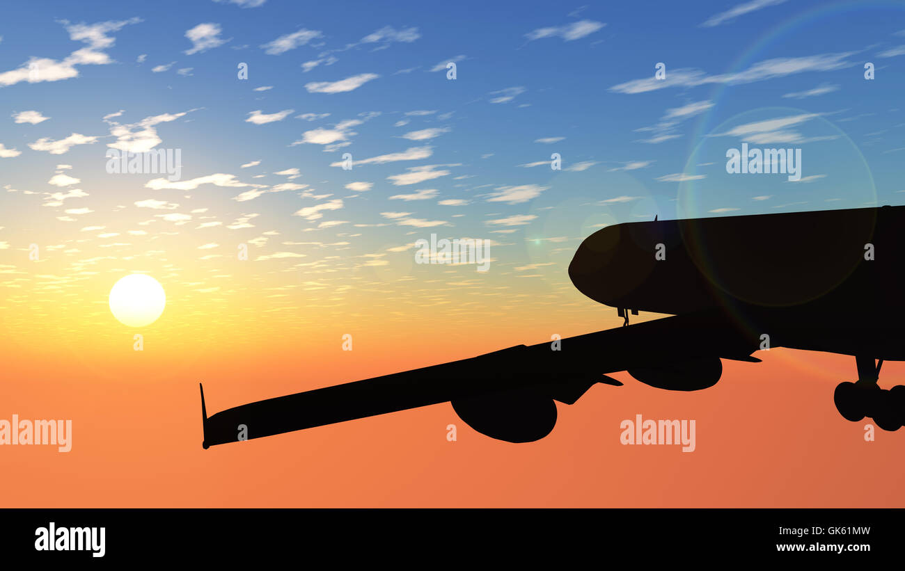 Details des Flugzeugs Stockfoto