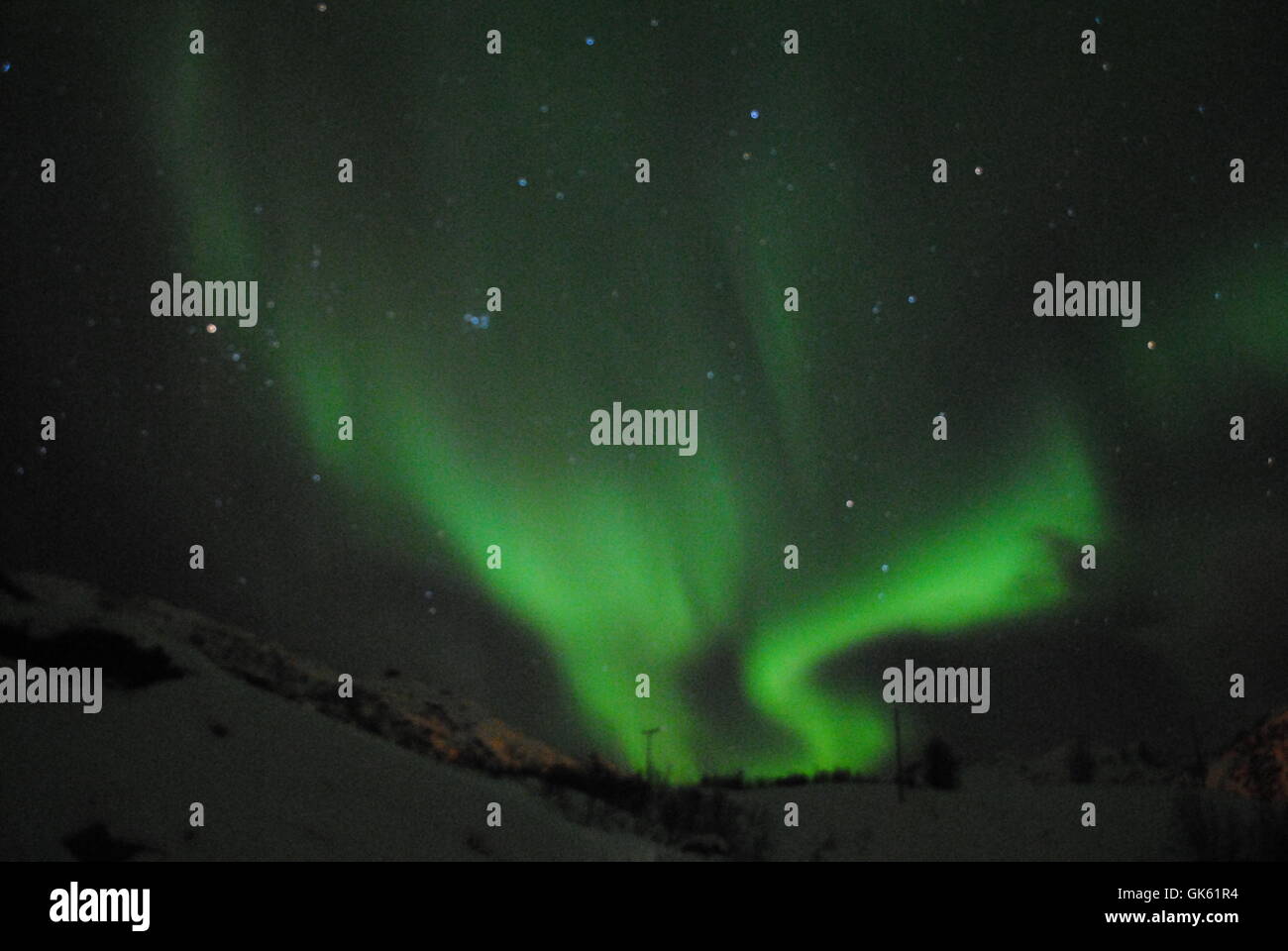 Nordlys Stockfoto