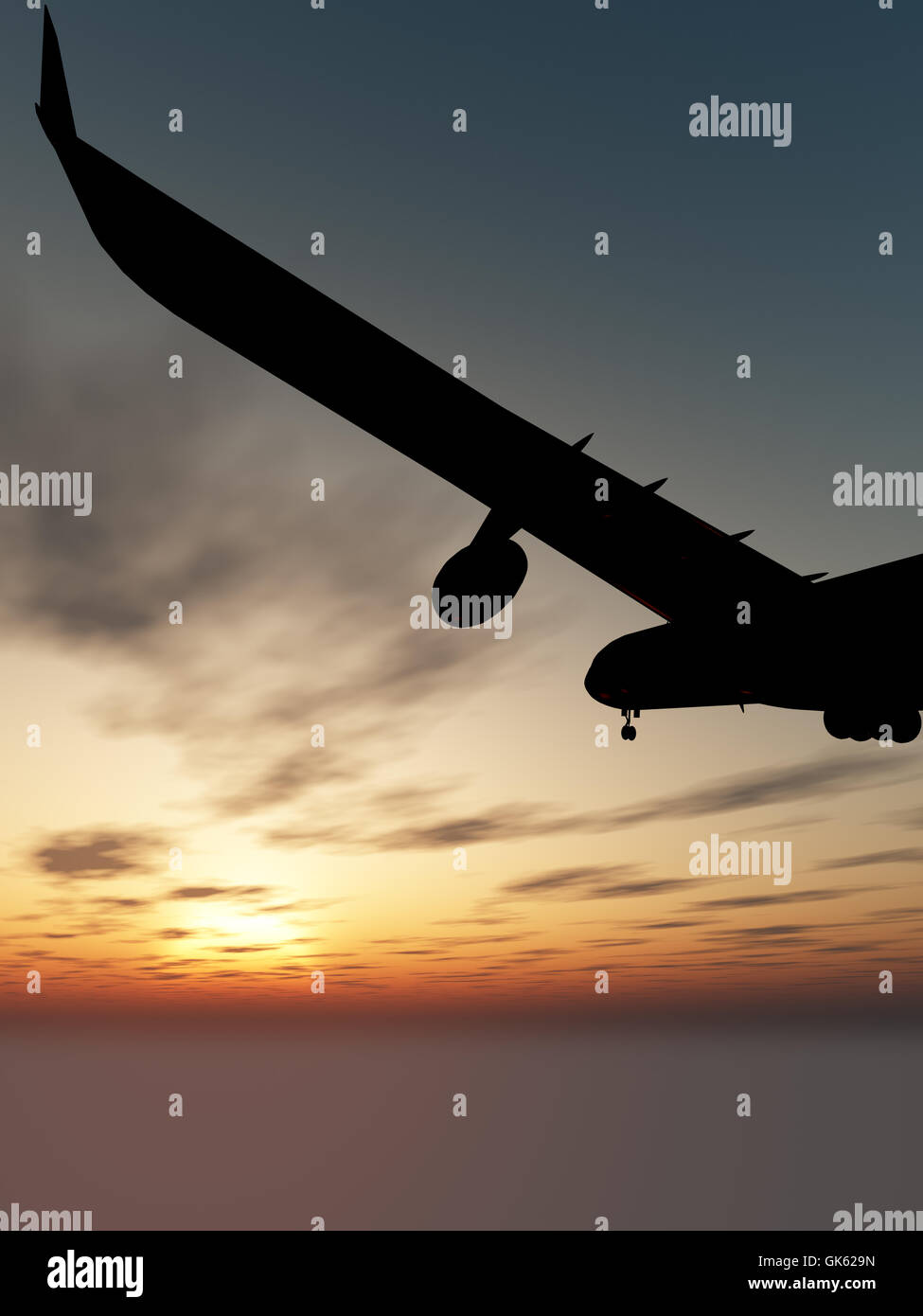 Details des Flugzeugs Stockfoto