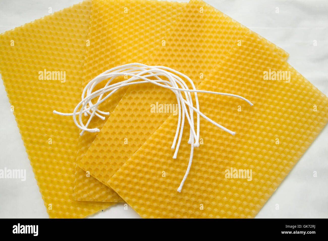 tun Kunsthandwerk Wachs Bienenwachs Stockfoto