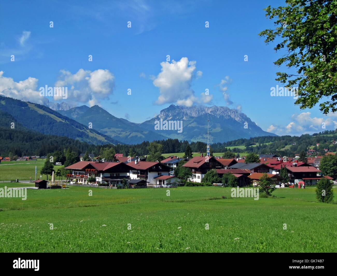 Reit Im winkl Stockfoto