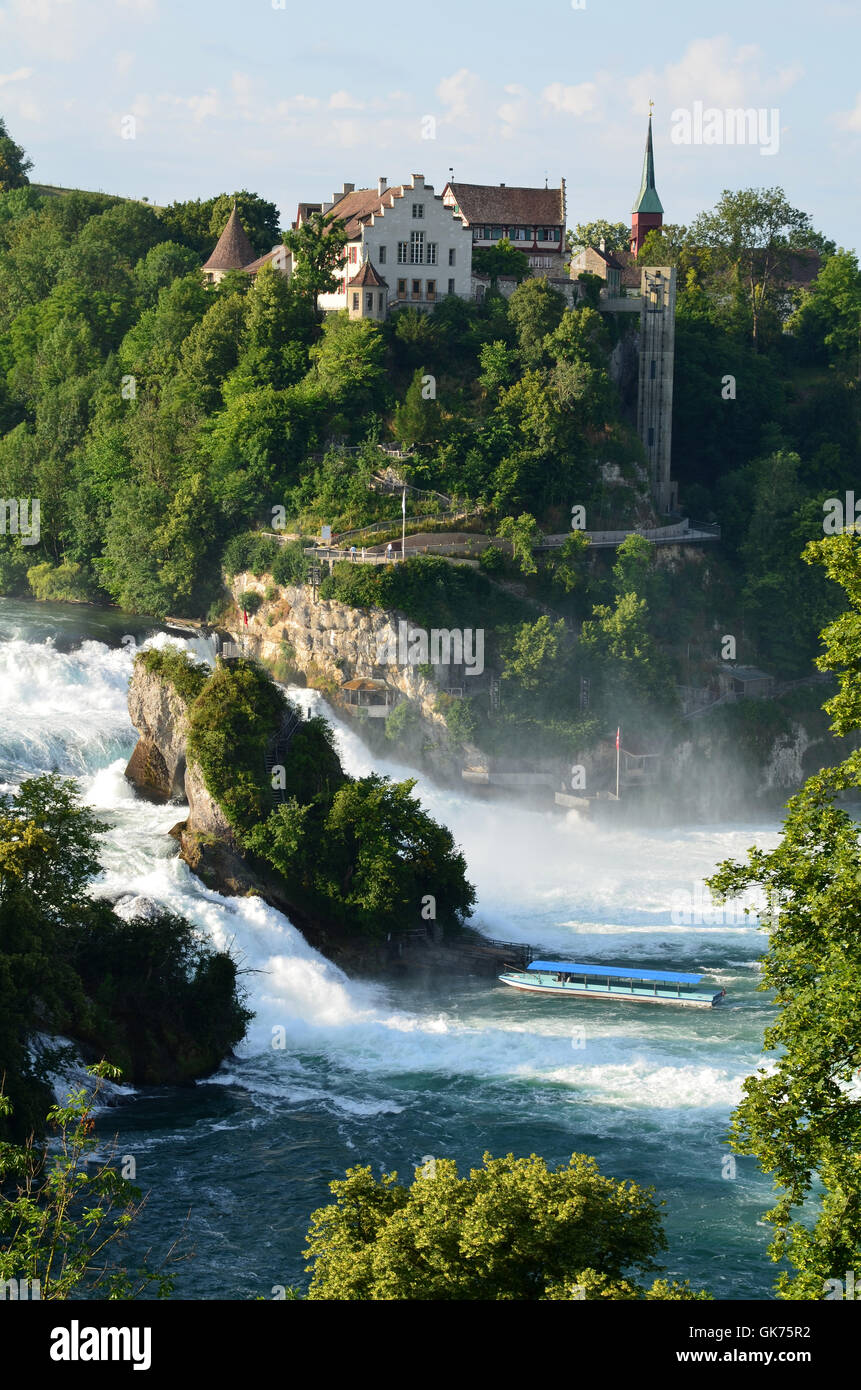 Rhein Schweiz sightseeing Stockfoto