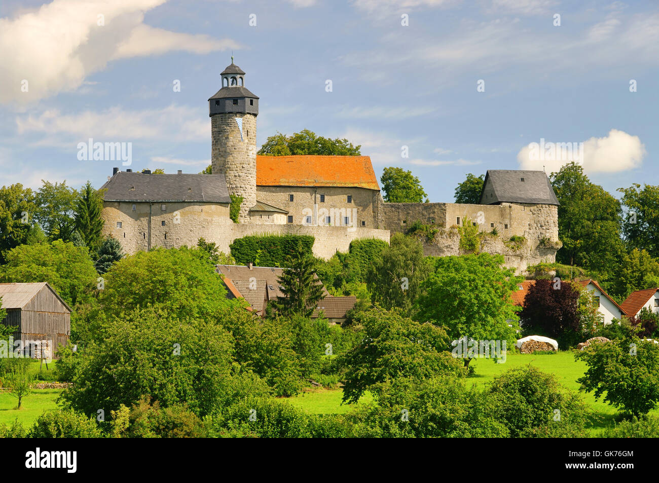 Zwernitz Castle - Burg Zwernitz 01 Stockfoto