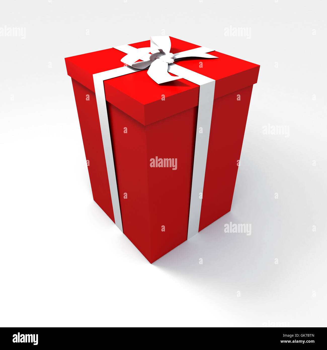 Weihnachtseinkäufe zu präsentieren Stockfoto