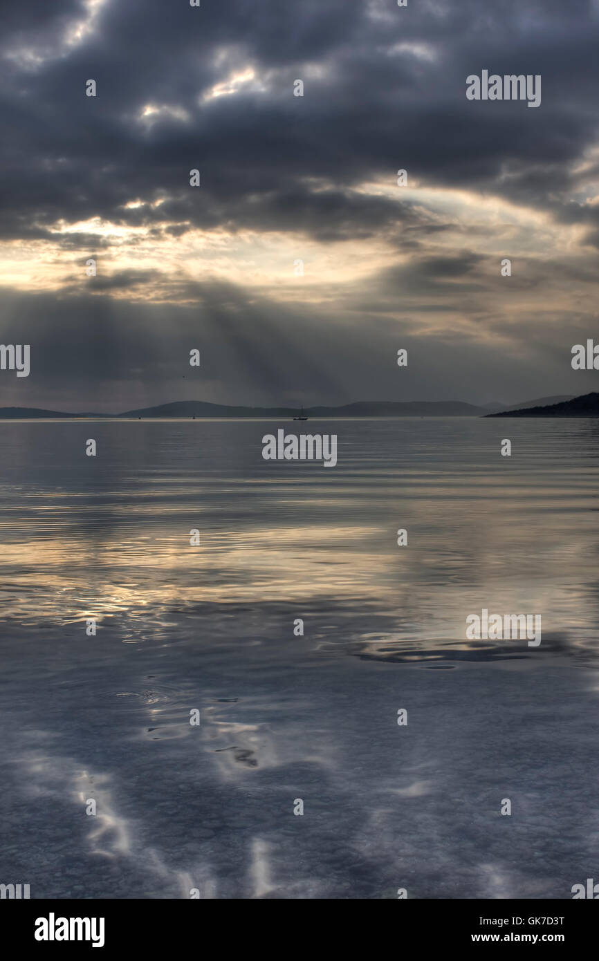 Küste ruhige Insel Stockfoto