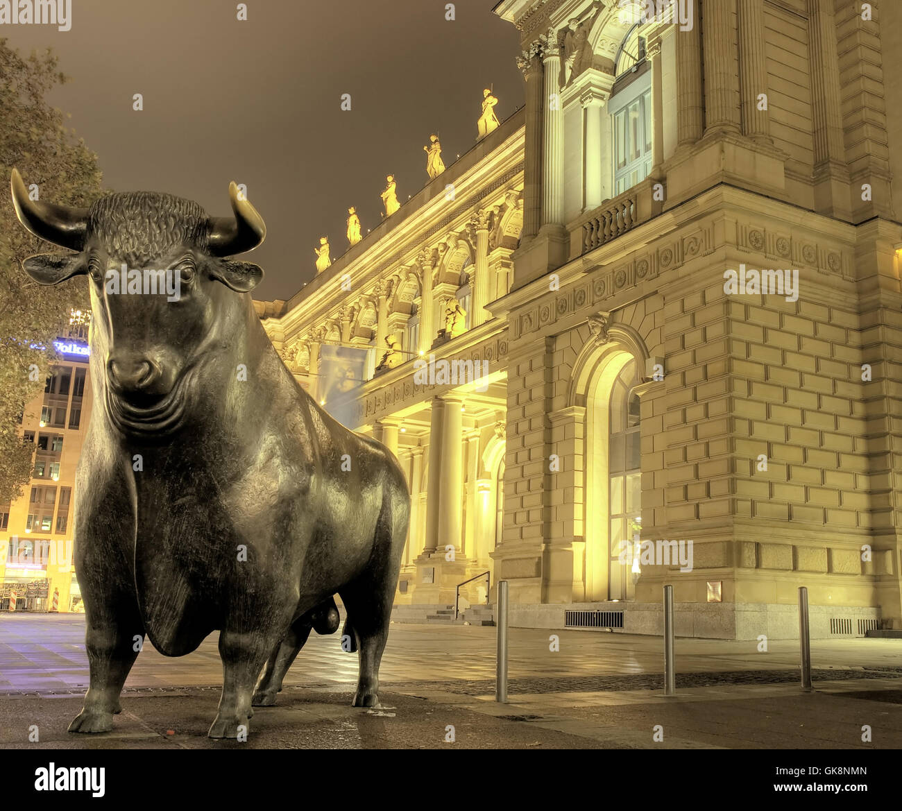 Statue Stier Europa Stockfoto