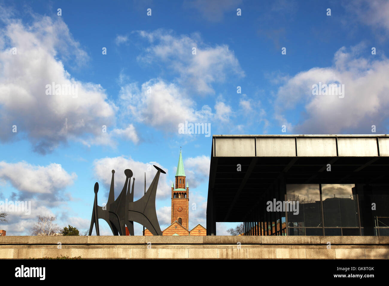 Berlin den letzten Warteschlange Stockfoto