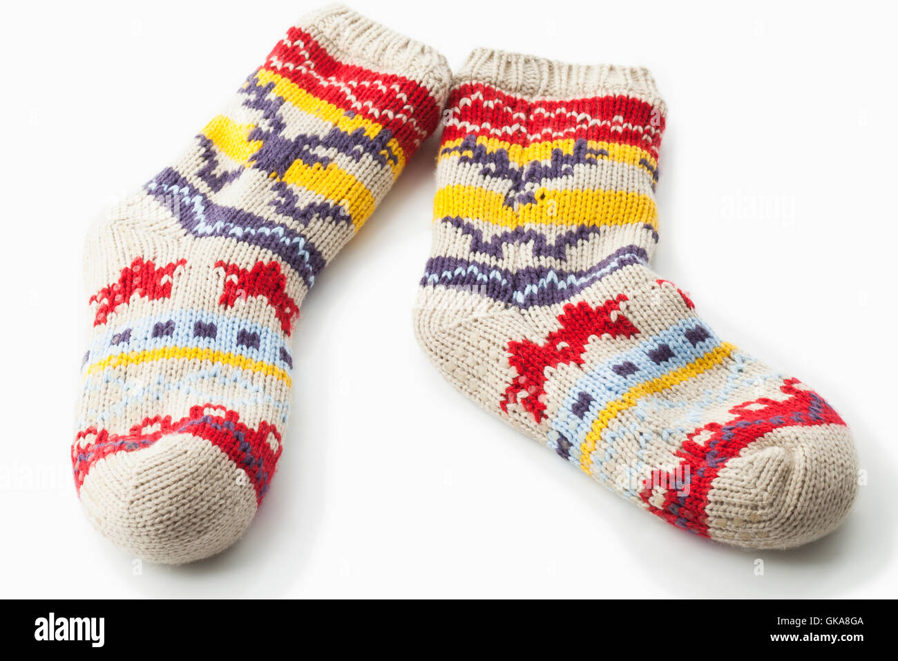 warme Socken Stockfoto