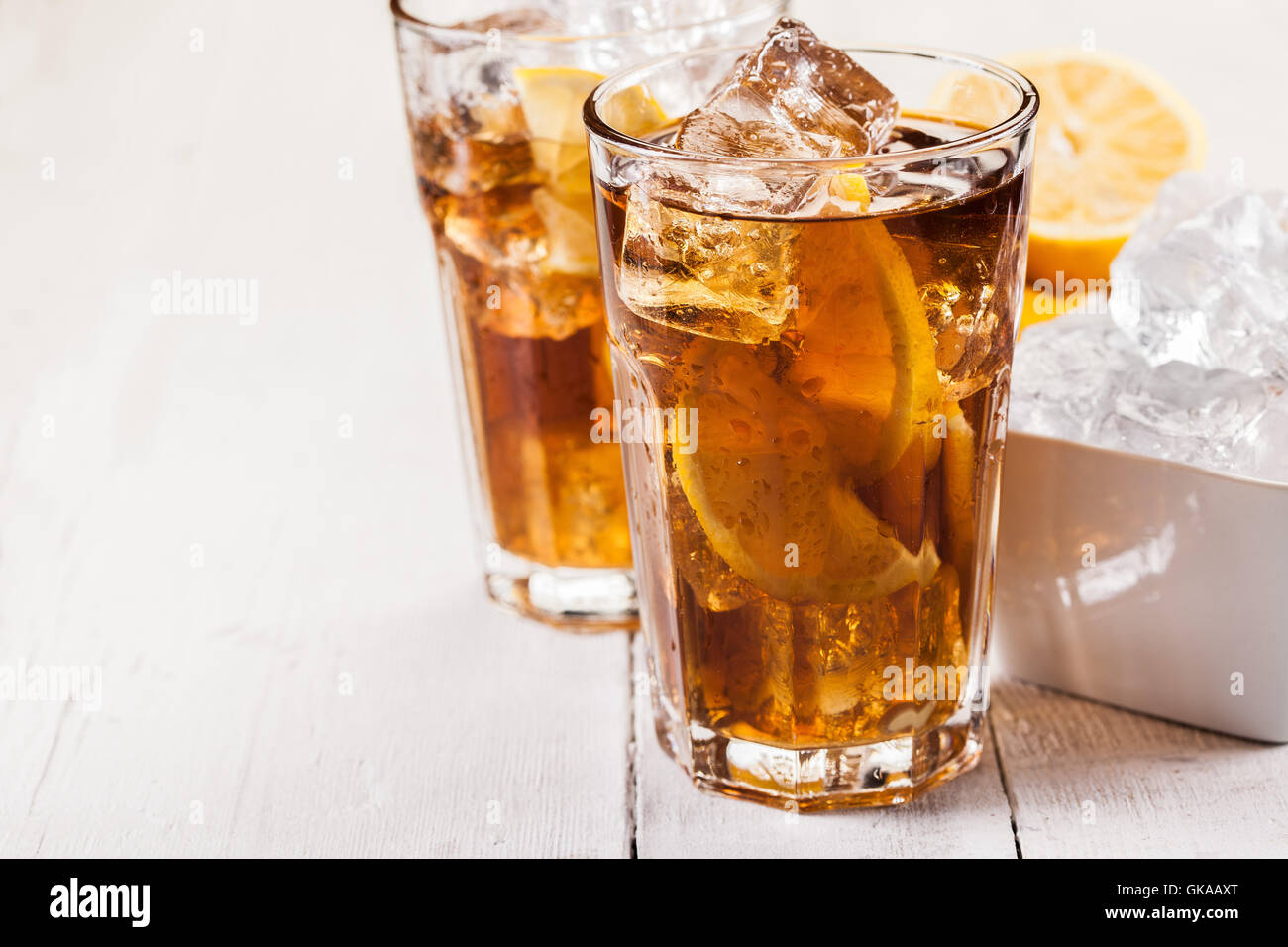 Getränke Tee trinken Stockfoto