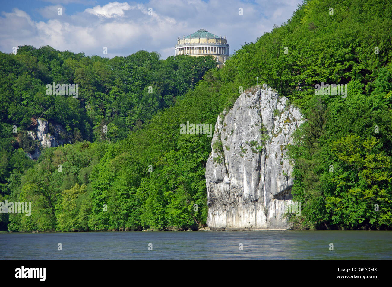 Geschichte-Kultur-Donau Stockfoto