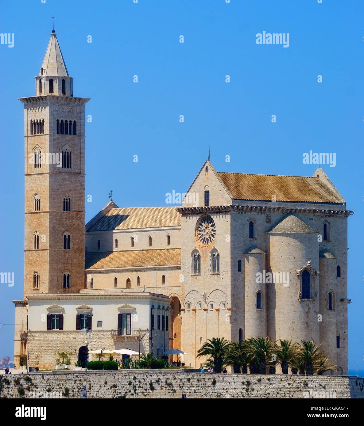 Blaue Kirche Kathedrale Stockfoto