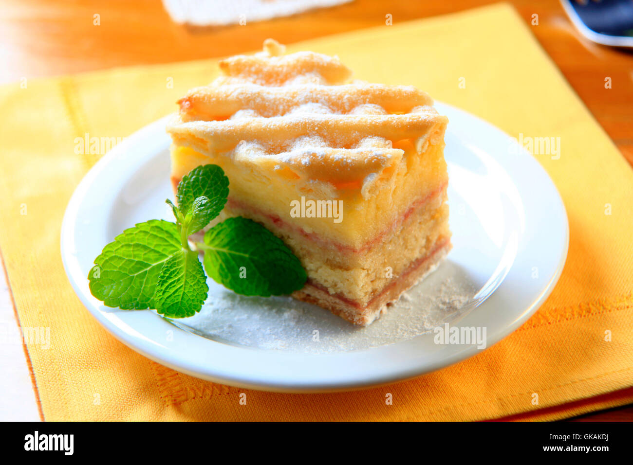 Kuchen Kuchen Kuchen Stockfoto