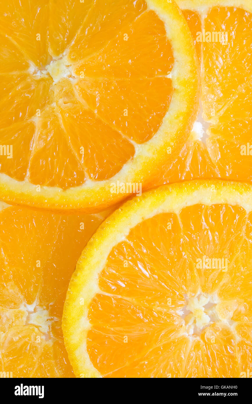 Orangen essen Nahrungsmittel Stockfoto