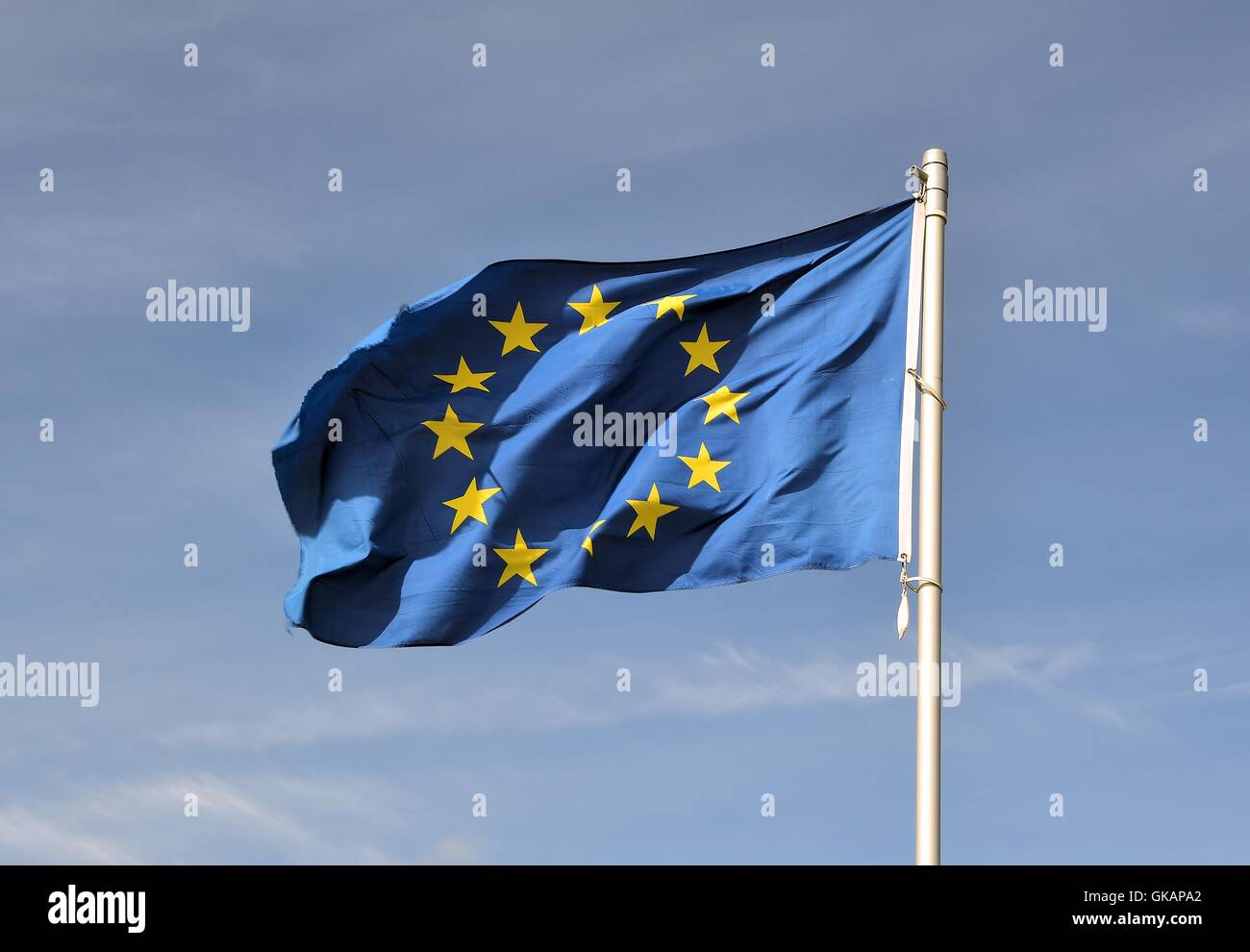 EU-Flagge Stockfoto