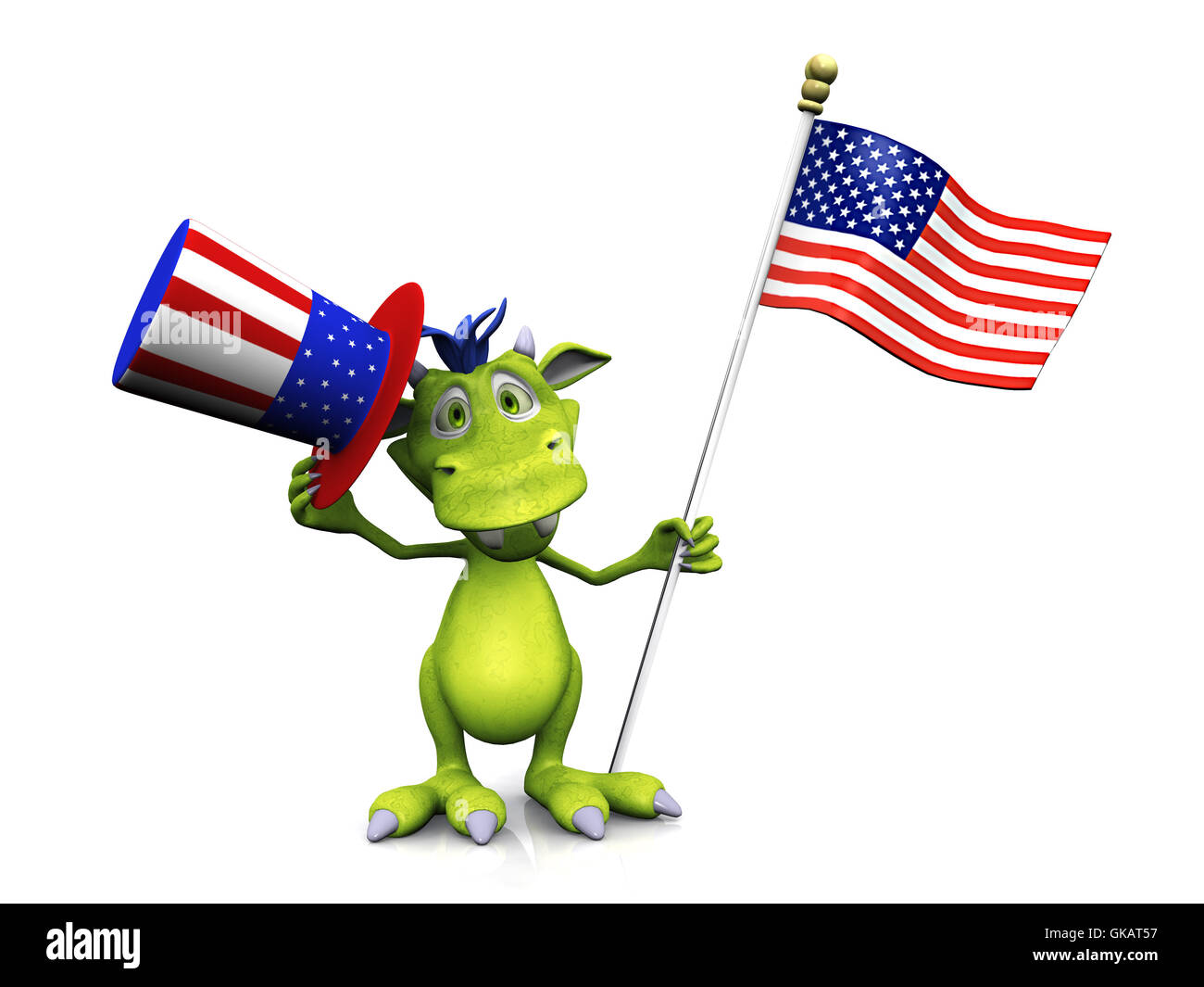 amerikanischen Hut Usa Stockfoto