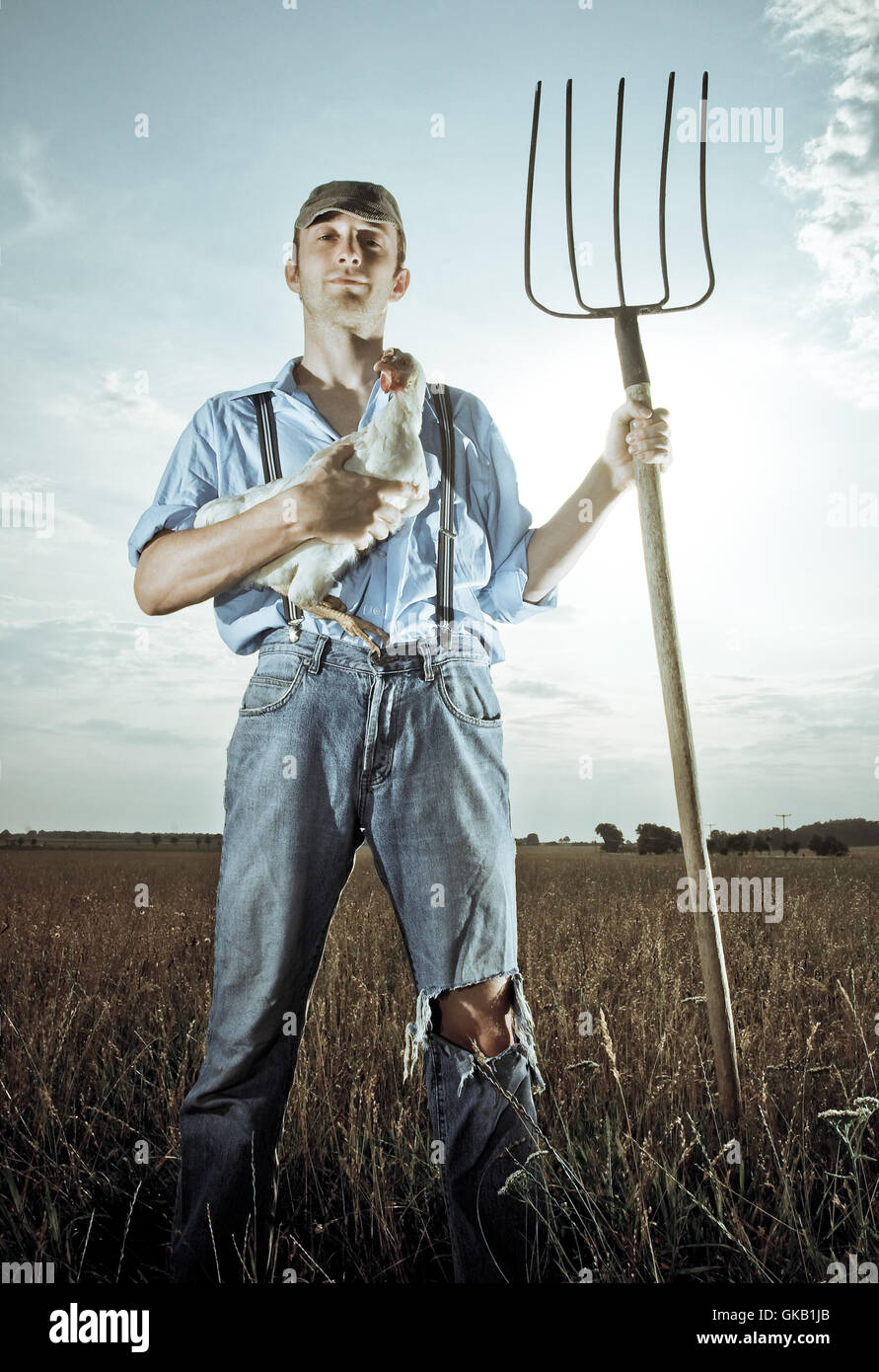 Kerl-Tool landwirtschaftliche Stockfoto