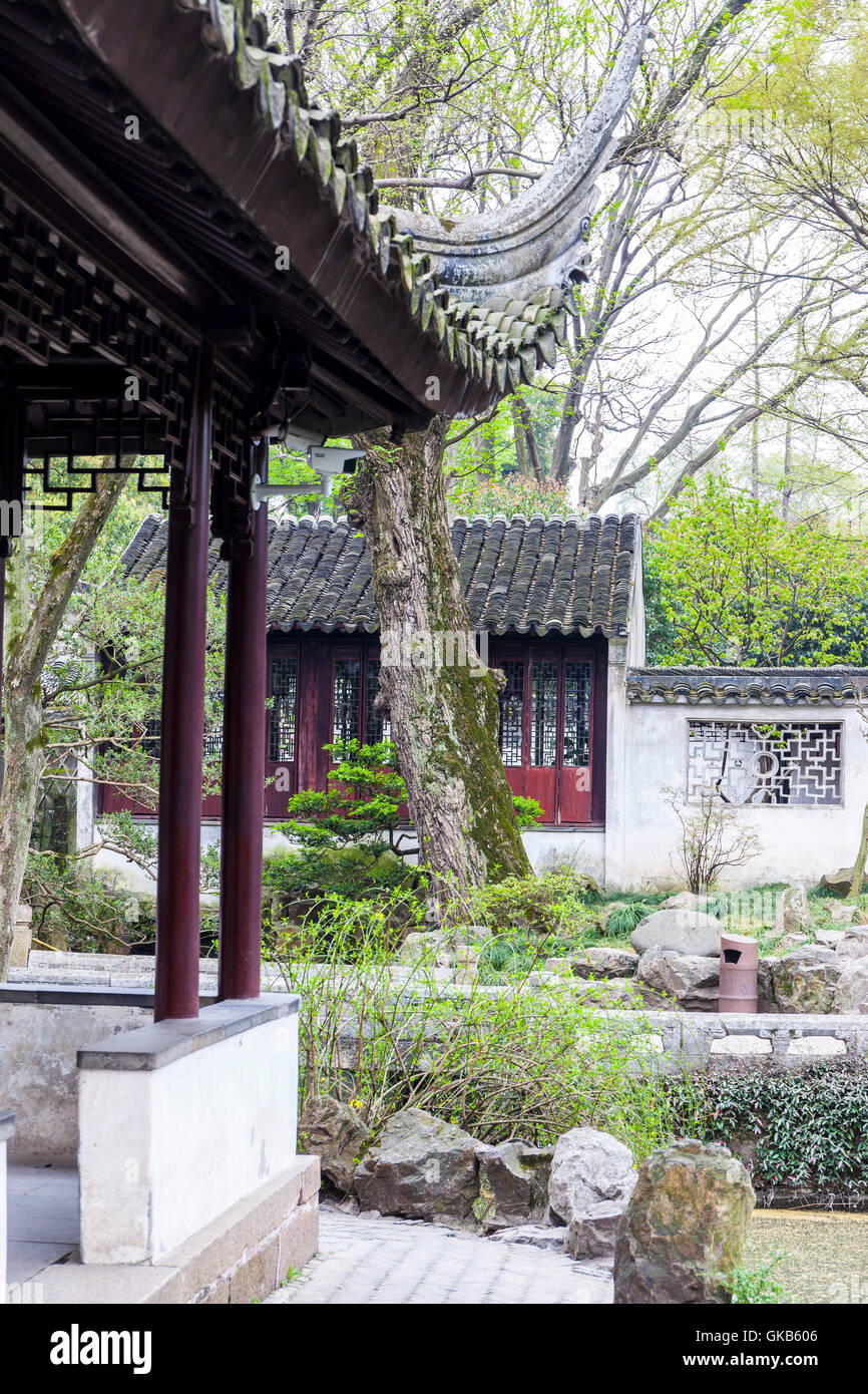 Humble Administrators Garden in Suzhou Stockfoto