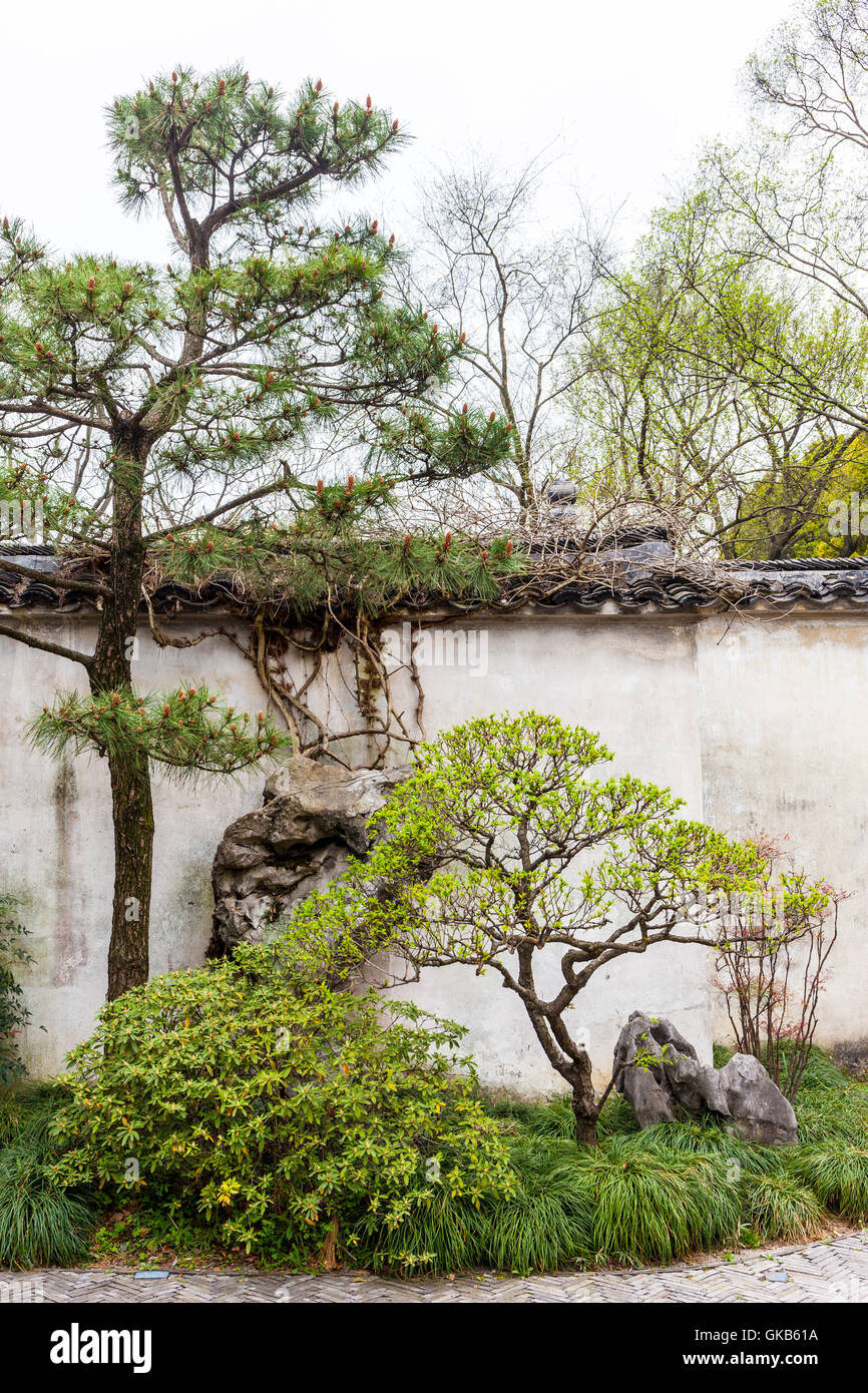 Humble Administrators Garden in Suzhou Stockfoto