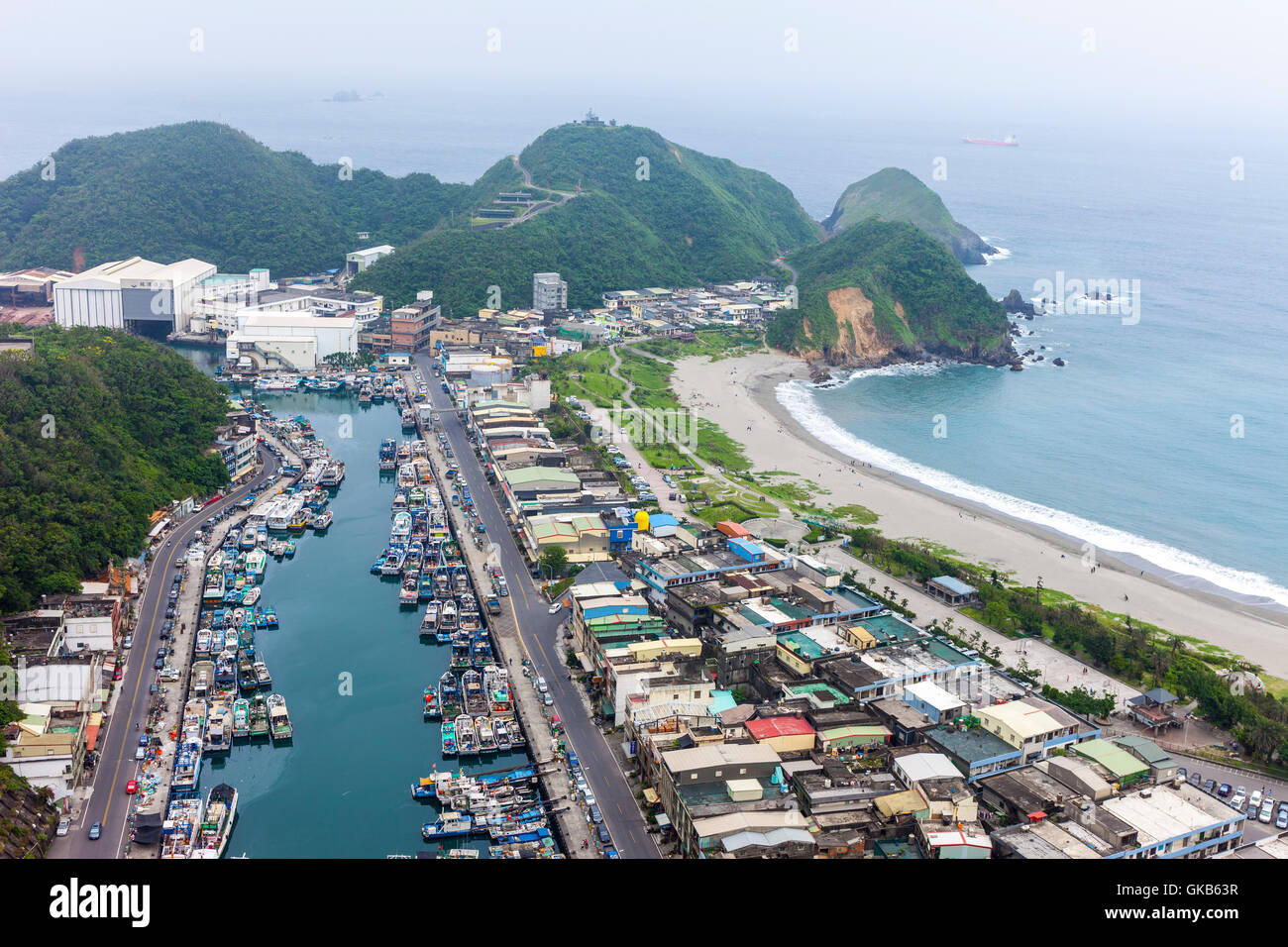 Taiwan Suao Hafen Stockfoto