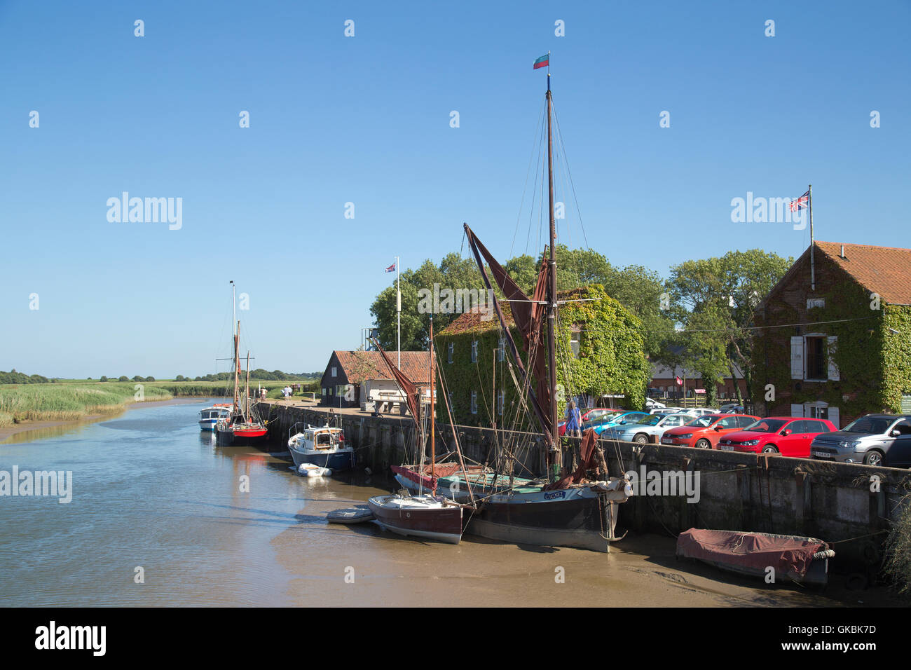 Snape Maltings in Suffolk England Stockfoto