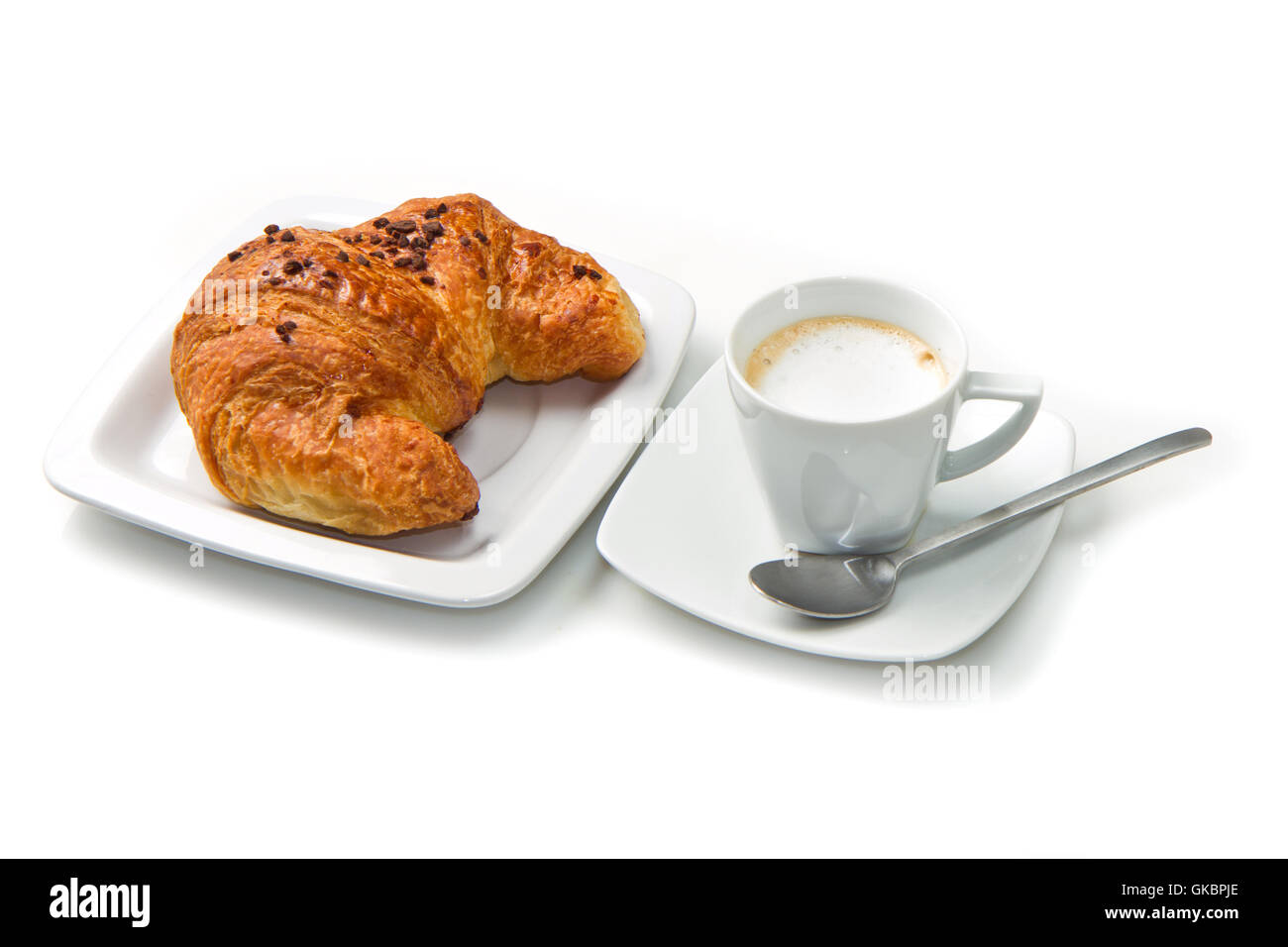 Café Tasse zu schließen Stockfoto