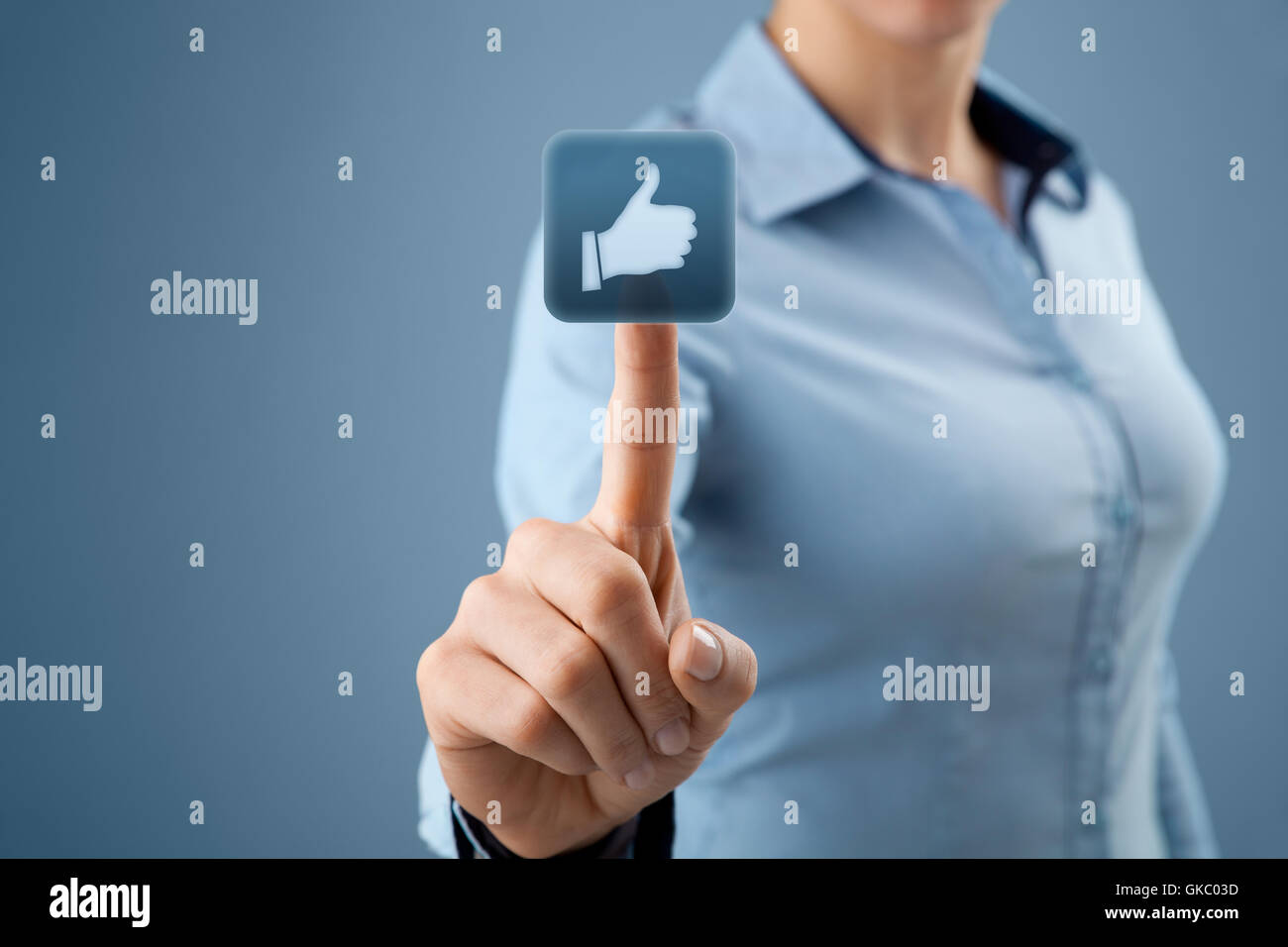 soziale Modell-design Stockfoto