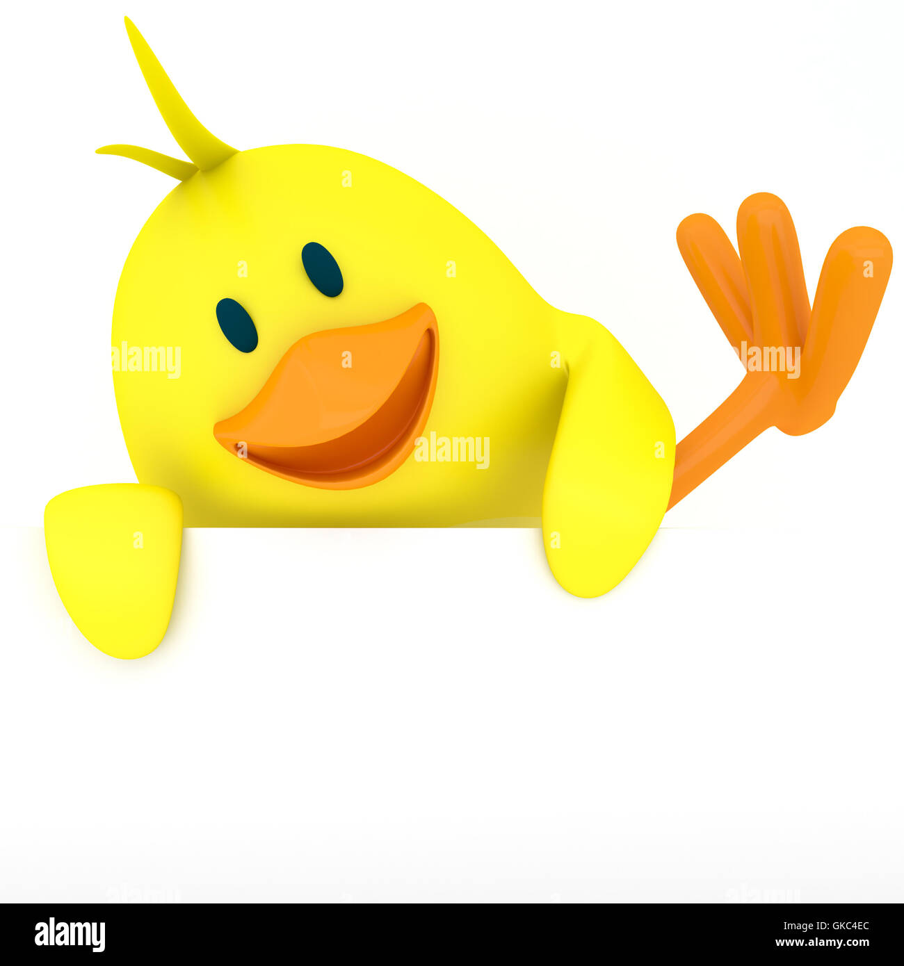 Frau Vorstand isoliert Stockfoto