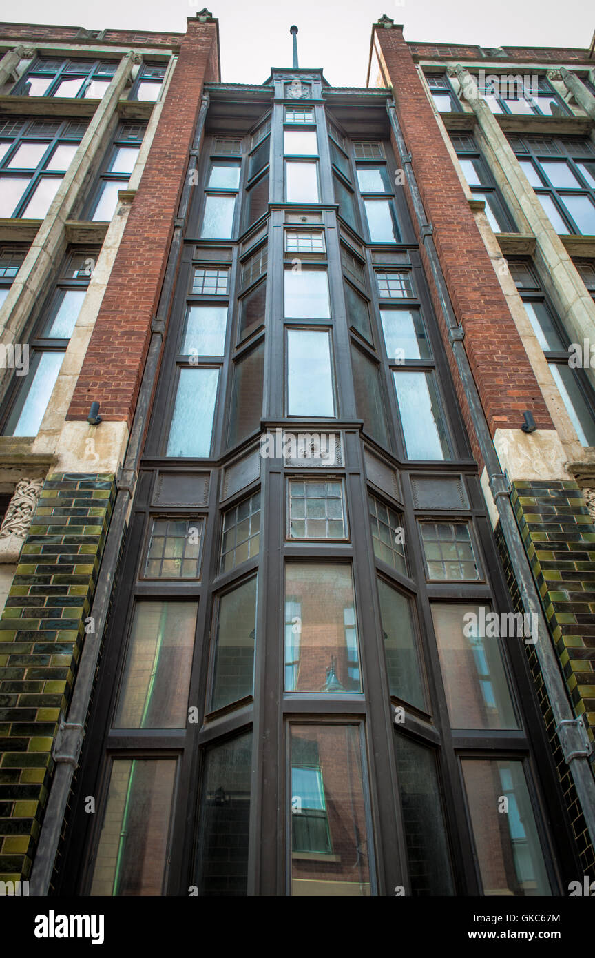 Pfister + Vogel Leather Company aufbauend, 1923, Rutland Street, Leicester Stockfoto