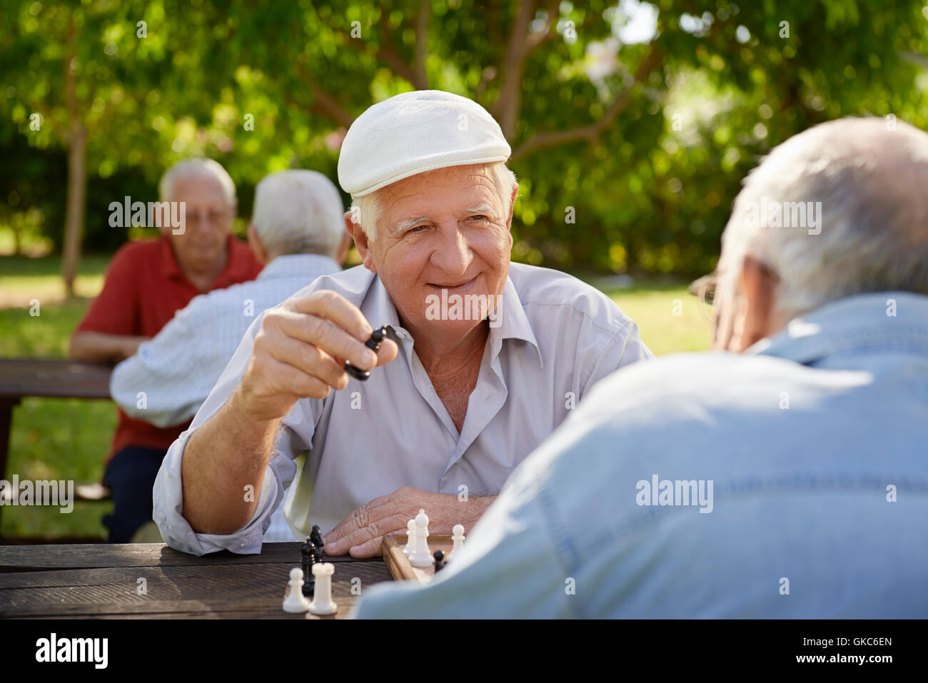 Menschen-Menschen-Menschen Stockfoto