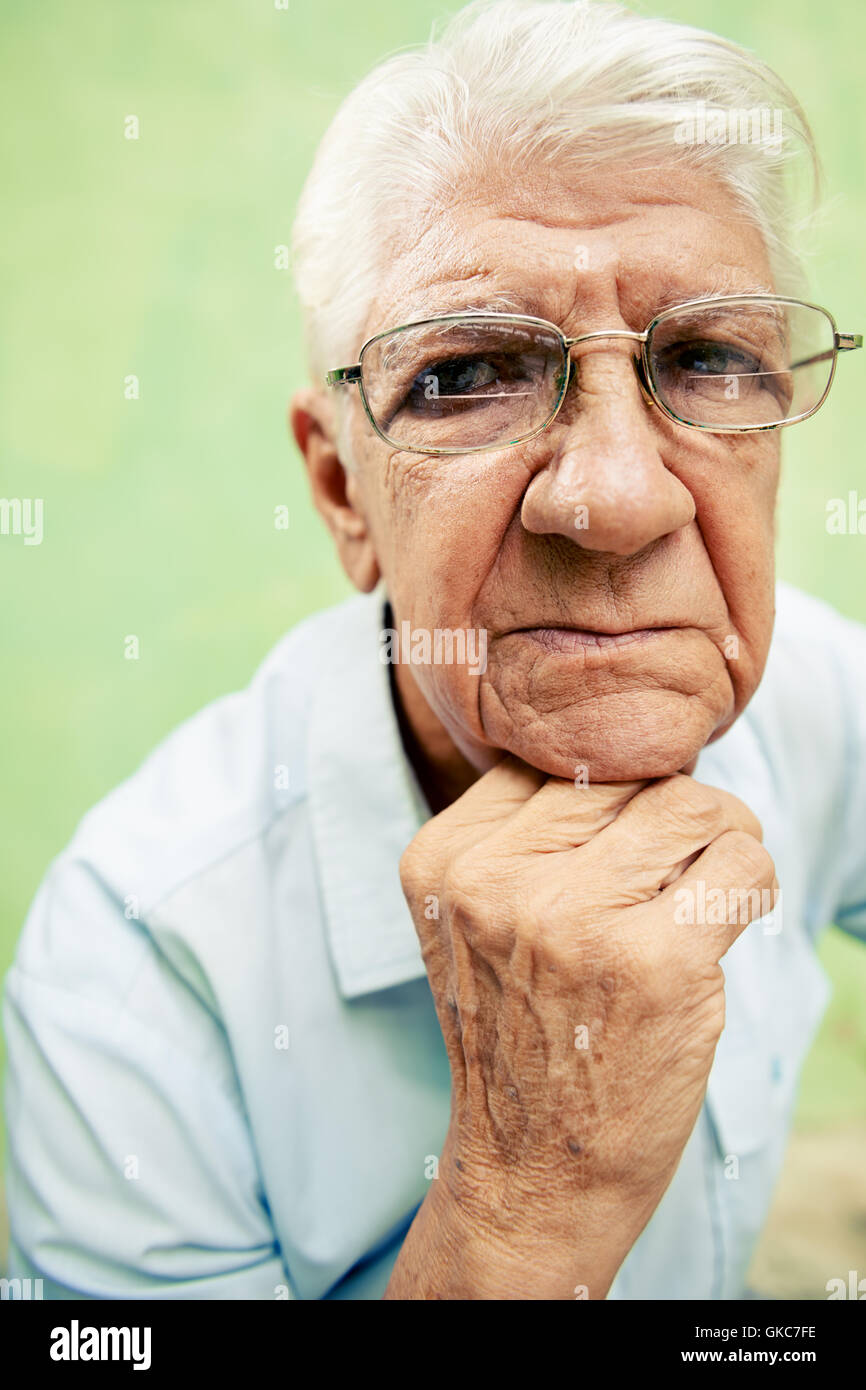 traurig, deprimiert, depression Stockfoto