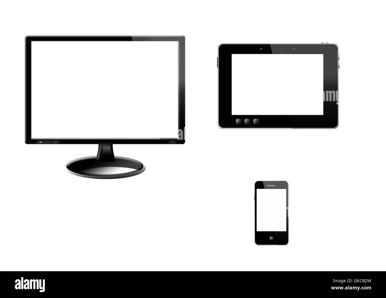 PC-Computer-computer Stockfoto