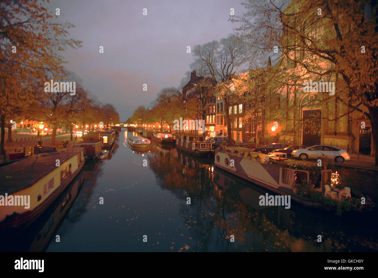 Eines Kanals Stockfoto