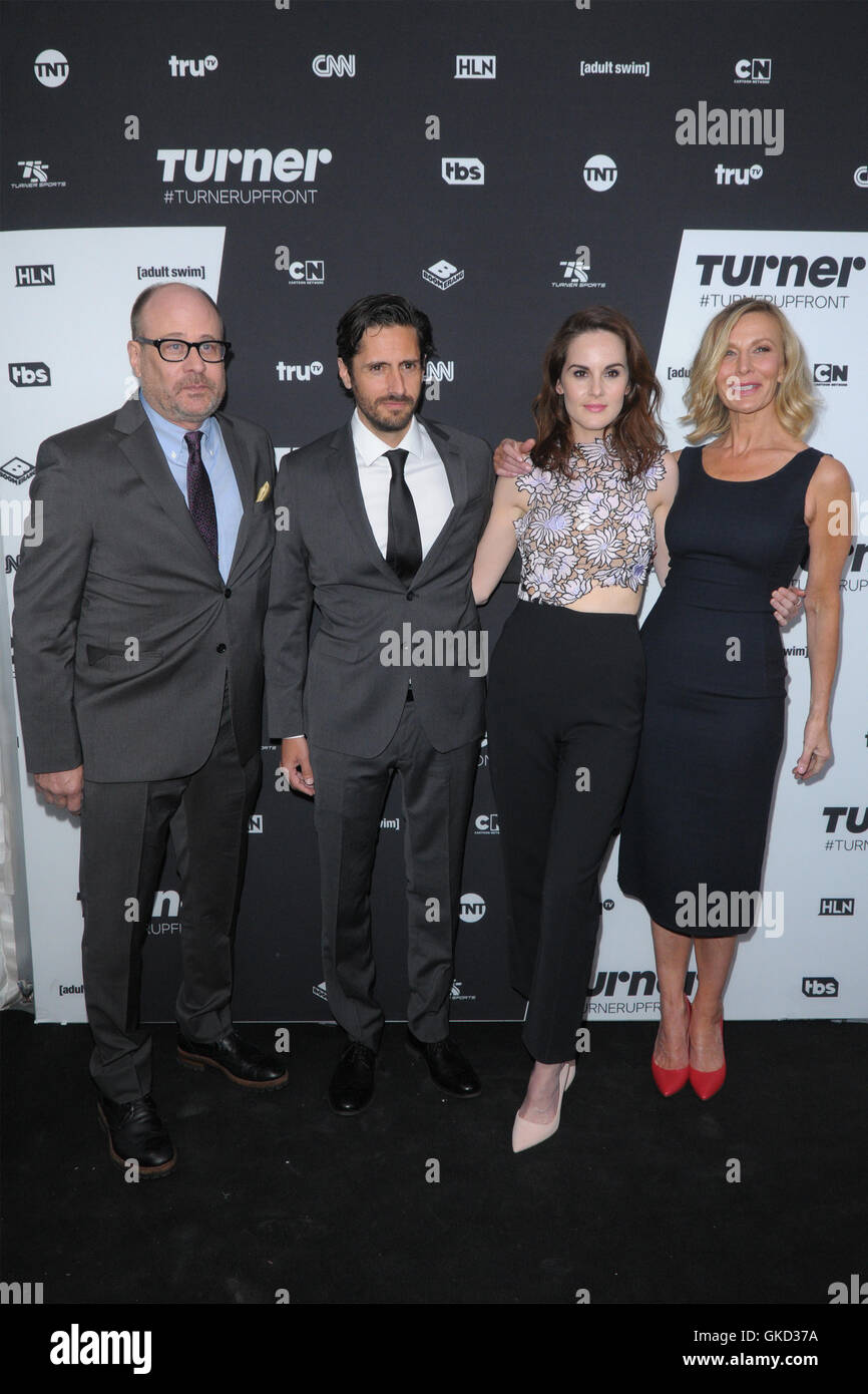 Turner im Voraus Präsentation 2016 - Ankünfte mit: Terry Kinney, Juan Diego Botto, Michelle Dockery, Lusia Strus wo: New York, New York, Vereinigte Staaten von Amerika bei: 18. Mai 2016 Stockfoto